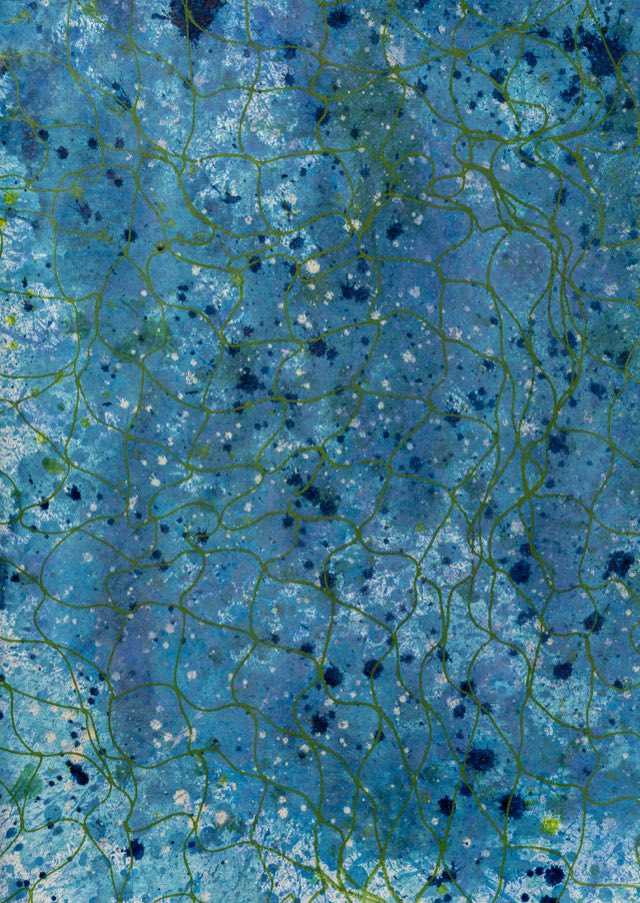 Anar a pescar a Cala Figuera — work 5, 2026, painting on paper